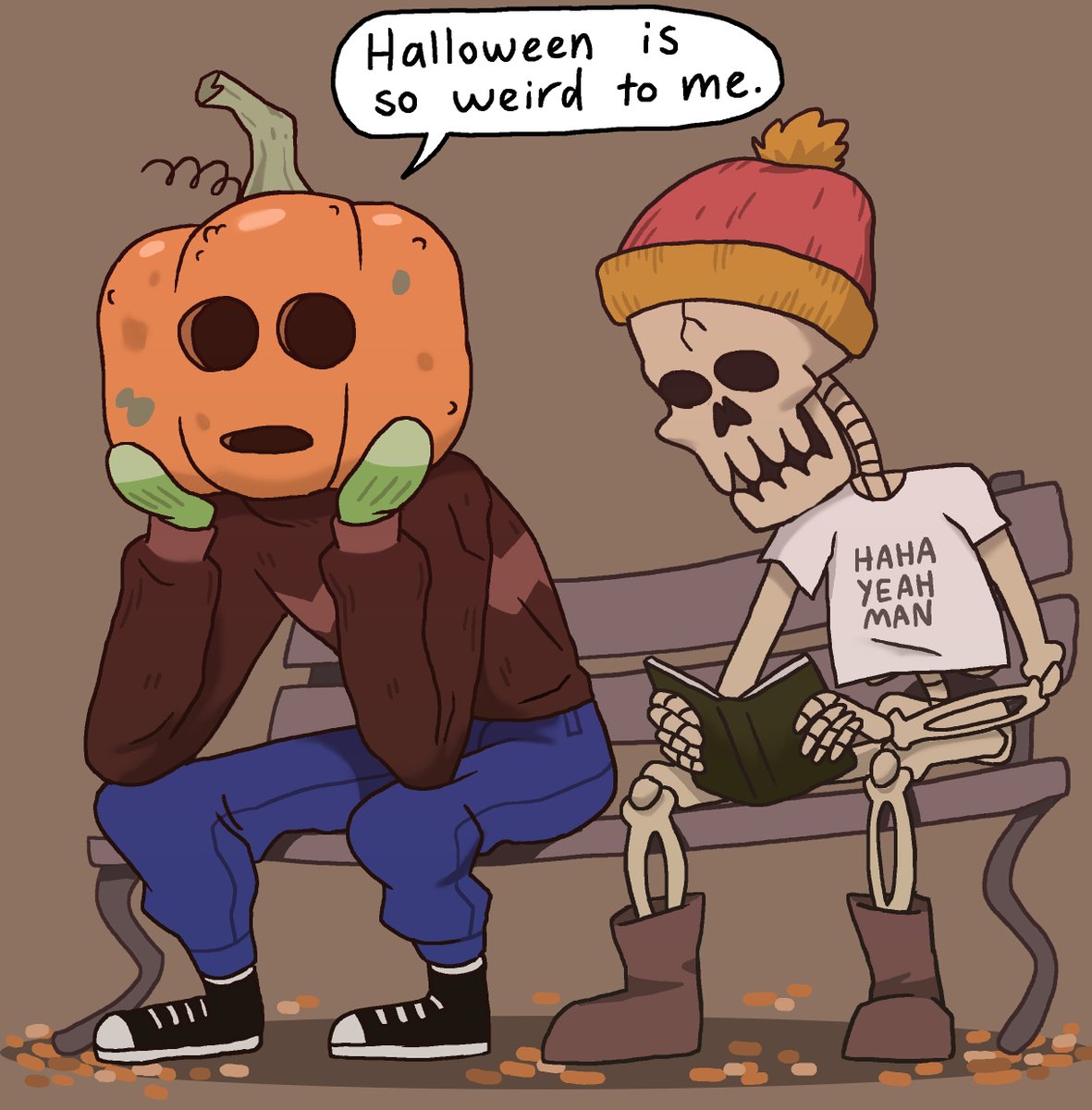 uwe_animation's tweet photo. To continue with showcasing Halloween work here is L1 animation student Allistair's comic about Halloween.
You can find him on Instagram as "alistairdraws" (not to be confused with the same username here on Twitter!)
#animation #halloweenart #happyhalloween2020 #uweanimation https://t.co/NVWCSnc0L9