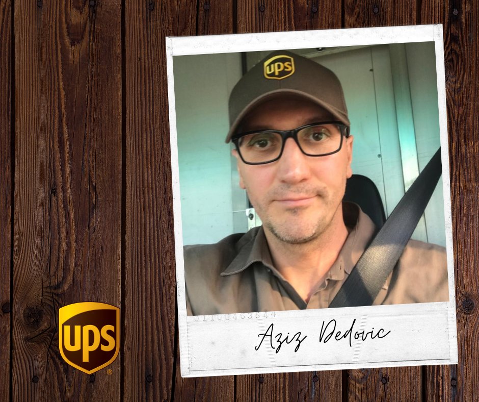UPS_CH's tweet photo. Meet Aziz Dedovic, our «Employee of the Month» for October. He consistently shows his dedication to service and efficiency… Aziz, thank you for your outstanding performance and dedication to our customers! 
Use UPS20 and get 20% off your next parcel!
https://t.co/ZxWcsAtn7o https://t.co/wHHSv7Q94N