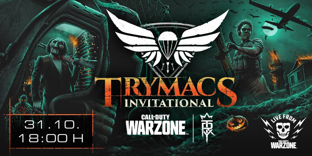 Noch keine Pläne für morgen? Bei @Trymacs_YT wird es schaurig unterhaltsam. Seid live beim großen Streamer-Turnier um 10.000€ Preisgeld dabei: twitch.tv/trymacs