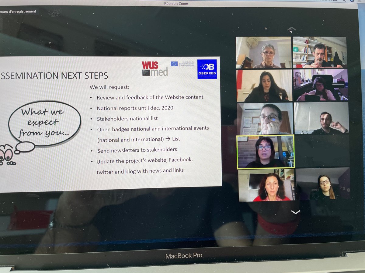 OBERRED1's tweet photo. The Naples meeting has been cancelled 😨 but work continues online !
#staystrong #openresearchdata #openbadge  #OBERRED #epeople #ErasmusPlus #ErasmusPlusProject @Erasmus_Project https://t.co/pmHwBLv7zS