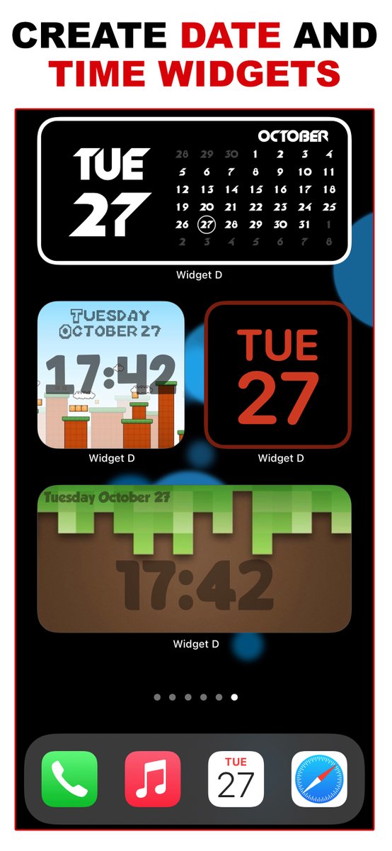 apponeplus's tweet photo. Widget D: Create Date and Time Widgets for #iphone #ipad #ios #freeapp https://t.co/vanymmj03t https://t.co/dRoiW48xot