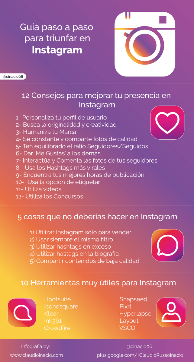 Azucenams20's tweet photo. Guía practica paso a paso para triunfar en #instagram  con @Letigrijo y #equipo183 ⬇️ https://t.co/eQe2MVWNQW