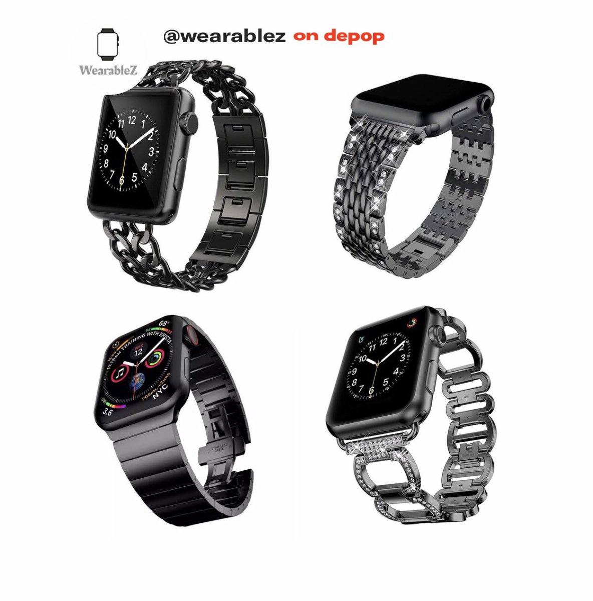 FunKeyZstore's tweet image. Exclusive Luxury Apple Watch Straps on Sale. Visit WearableZ Store
depop.com/wearablez/