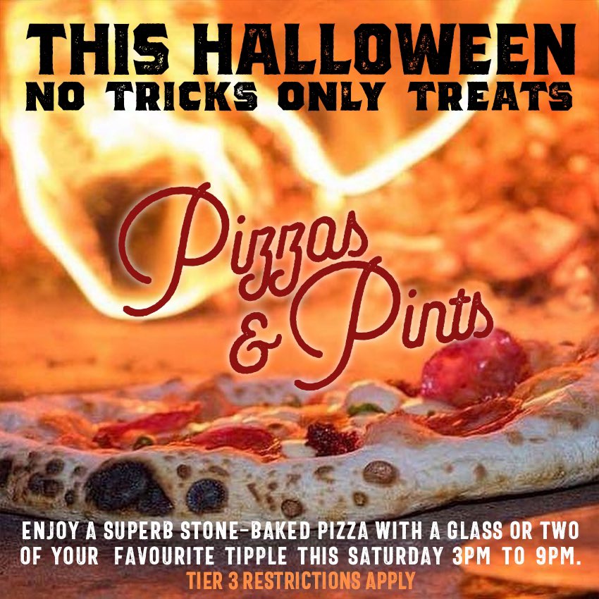 Hope to see you all this weekend! #stayinwigan #pizzasandpints