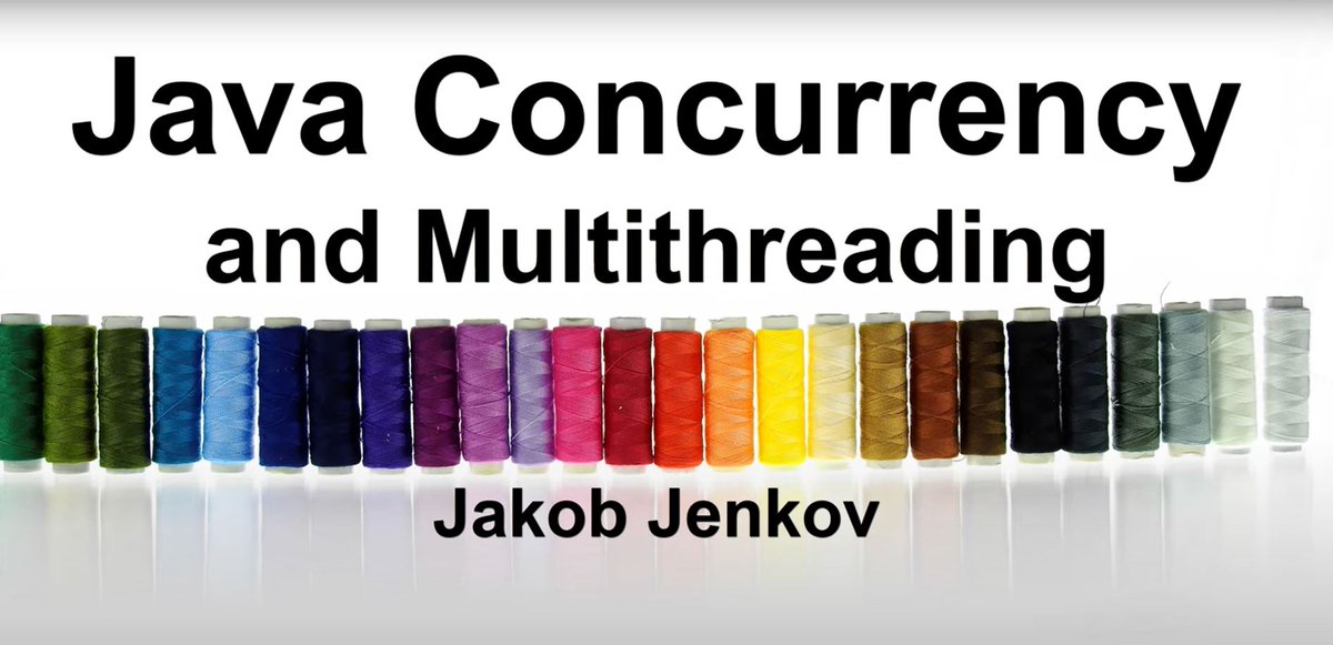 Payara_Fish's tweet image. This playlist by @jjenkov gives you a conceptual introduction to #Java concurrency and multithreading - now 9 videos strong and covering everything from #JavaMemoryModel to #Raceconditions.
hubs.ly/H0yZX-g0 #JavaEE #JakartaEE #Javadeveloper #MovedbyJava
