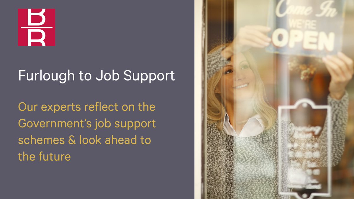 BlickRothenberg's tweet image. The #Furlough Scheme ends tomorrow.
Are there lessons to be learned for the future and will the Job Support Scheme be different?
@nimshah14, @hselftax and Richard Churchill reflect on the Government support package &amp;amp; look ahead to the #JobSupportScheme – bit.ly/3kHwQDP
