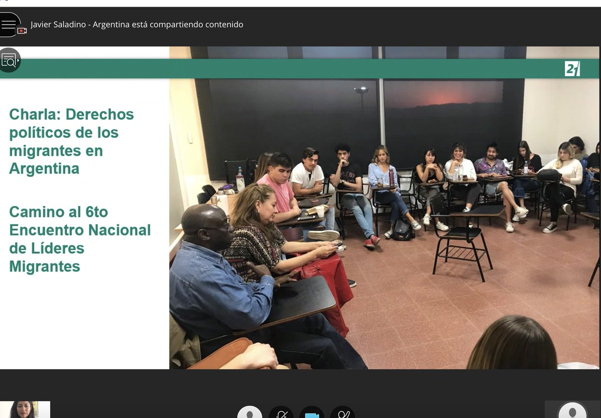 janainao's tweet image. El círculo representa una forma democrática de escucha, que nos pone a todos en el mismo nivel ¡ Gracias Fernanda Cangi!
@unibeenlinea @universitatURV
 Hoy con conferenciantes de 
@LaSiglo21
. #COIL #VirtualExchange #InternationalizationAtHome #COIL_URV_UNIBE