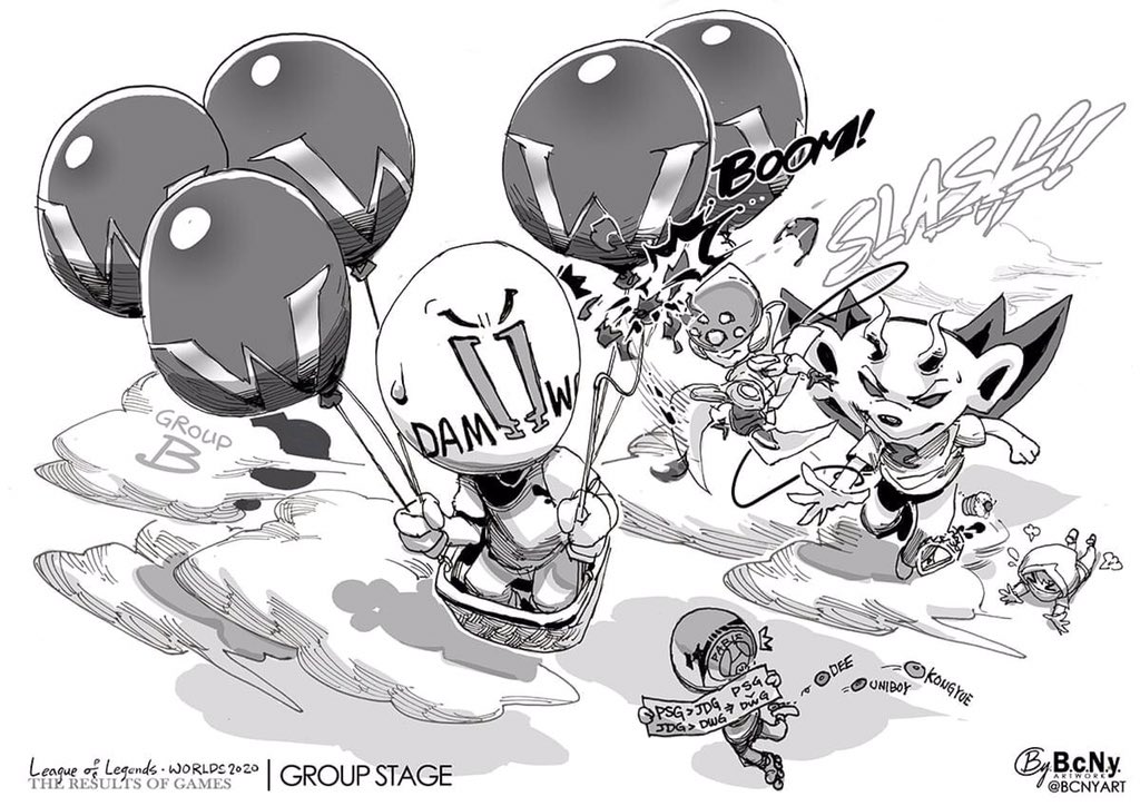 Recap of Groupstaes in #Worlds2020
Which game was the most impressive? Which team you think should advance but didn't bring their best performance during the group stages?