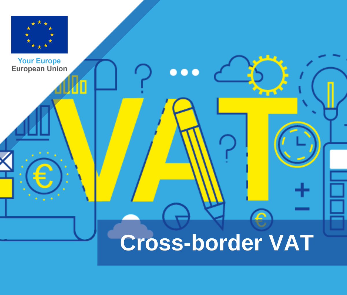 📊 Does your business #trade in goods or services with other 🇪🇺 countries? Not sure which transactions you should charge #VAT on? Get clued-up on the rules regarding cross-border VAT ➡️ bit.ly/Cross-border_V…