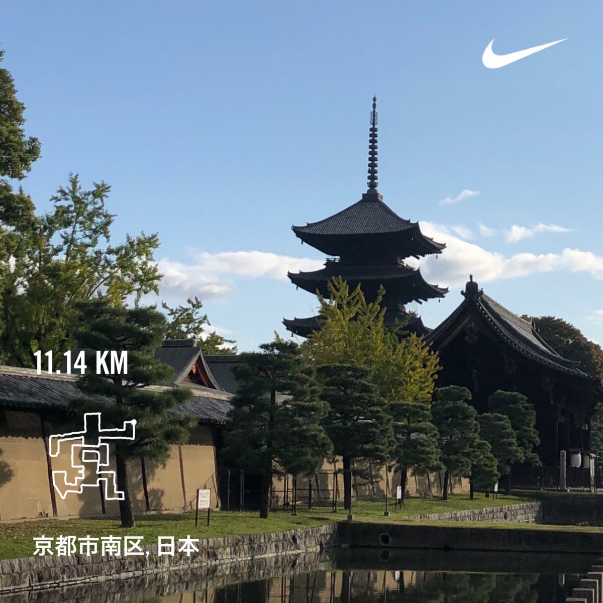 seita8402's tweet photo. 久々に実家へ行ったついでにお絵かきラン11km。
陸上が強めの母校の近くも通りました🏃🏻(私はのろいですけど)
#お絵かきラン #GPSラン #GPSアート #GPS絵画 #ランニングアート
#routeart #gpsart #gpsdrawing
#stravaart #NikeRunClub #Runtastic
#rungoapp https://t.co/Y3m4Djy3oO