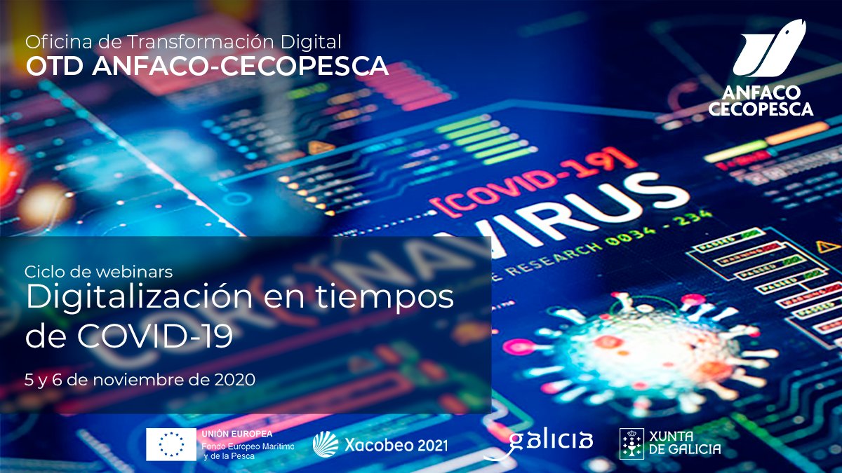 IndustriaFuturo's tweet image. 📣 Ya está aquí el Ciclo de #Webinars: #Digitalización en tiempos de COVID-19 organizado por @AnfacoOTD 
Descubre las soluciones digitales que pueden ayudar a tu industria🏭
🗓 5 y 6 noviembre

Programa completo ✅ bit.ly/37TfGjm
Inscríbete ✍🏻 bit.ly/37R0VNL