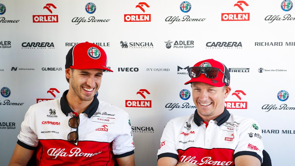 alfa_romeo's tweet photo. Same team, same passion. We’re proud to announce that #KimiRäikkönen and @Anto_Giovinazzi will both continue to be part of the @alfaromeoracing team during the 2021 season 🍀 https://t.co/kt27Tmh1CD #AlfaRomeo #Formula1 https://t.co/HeiVVe0D73