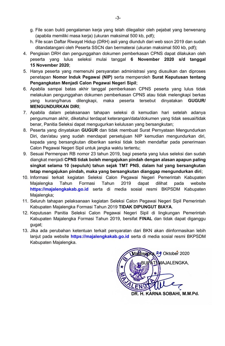 Bkpsdm Kabupaten Majalengka Bkpsdmm Twitter