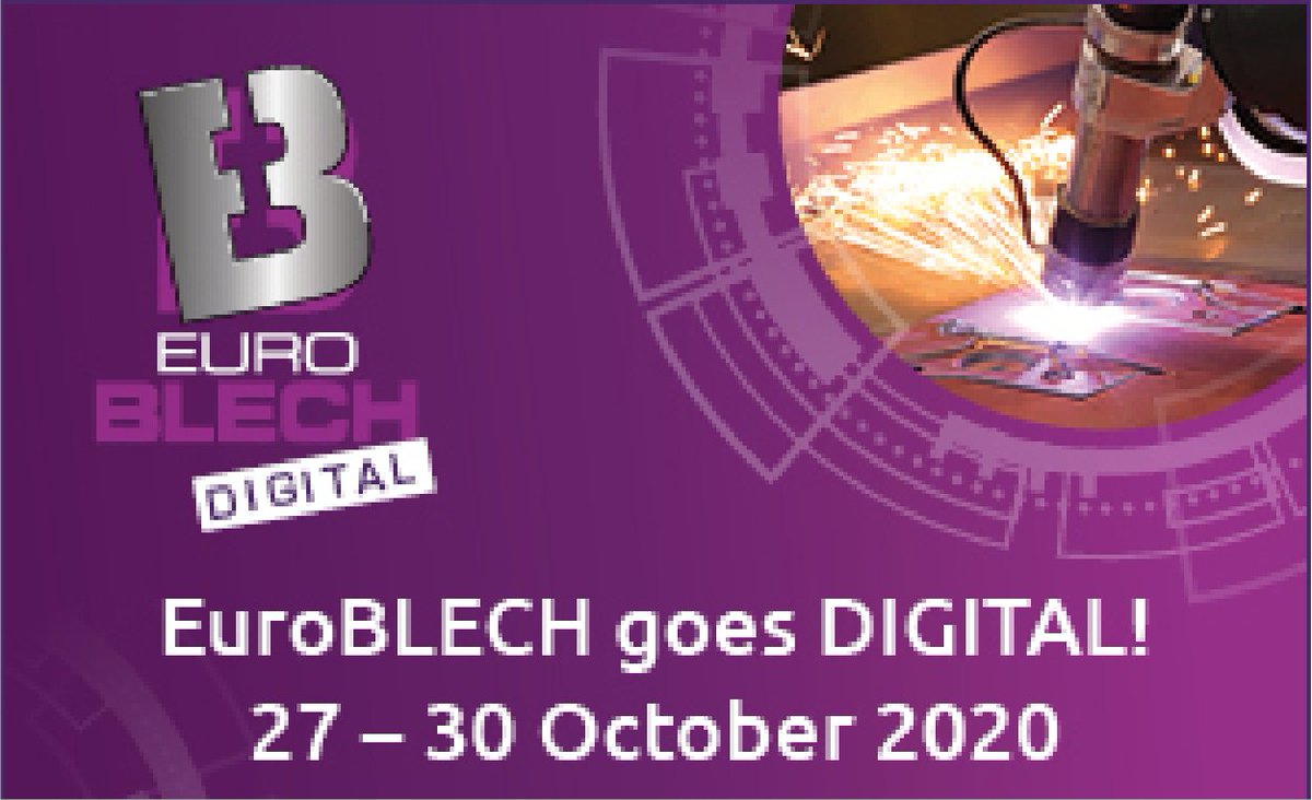 Thank you #EuroBLECH Digital Team for the excellent online trade fair. It was a lot of fun and we were very happy about the vivid participation. If you missed the contribution on Machine-to-machine Communication, we will provide you with the video. Just contact info@clouver.de.