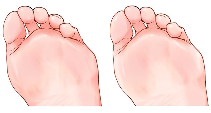 ベース色置きが一番時間かかる…でも終わらせたから勝ちゲーですね😏って思ったけどいよいよ間に合うか怪しくなってまいりました!🤪アカーン!! 画像はせっかく珍しく薄味だったのにえびちゃんの悪い癖で土踏まずのシワは絶対いる!(確信)+濃く塗ってしまった足裏です(時間が無いのに…!😩) 