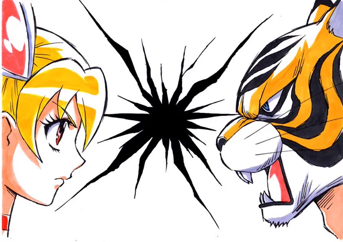 RT>他にも過去のvsイラスト探してみたら…このくらいしか無かった? 