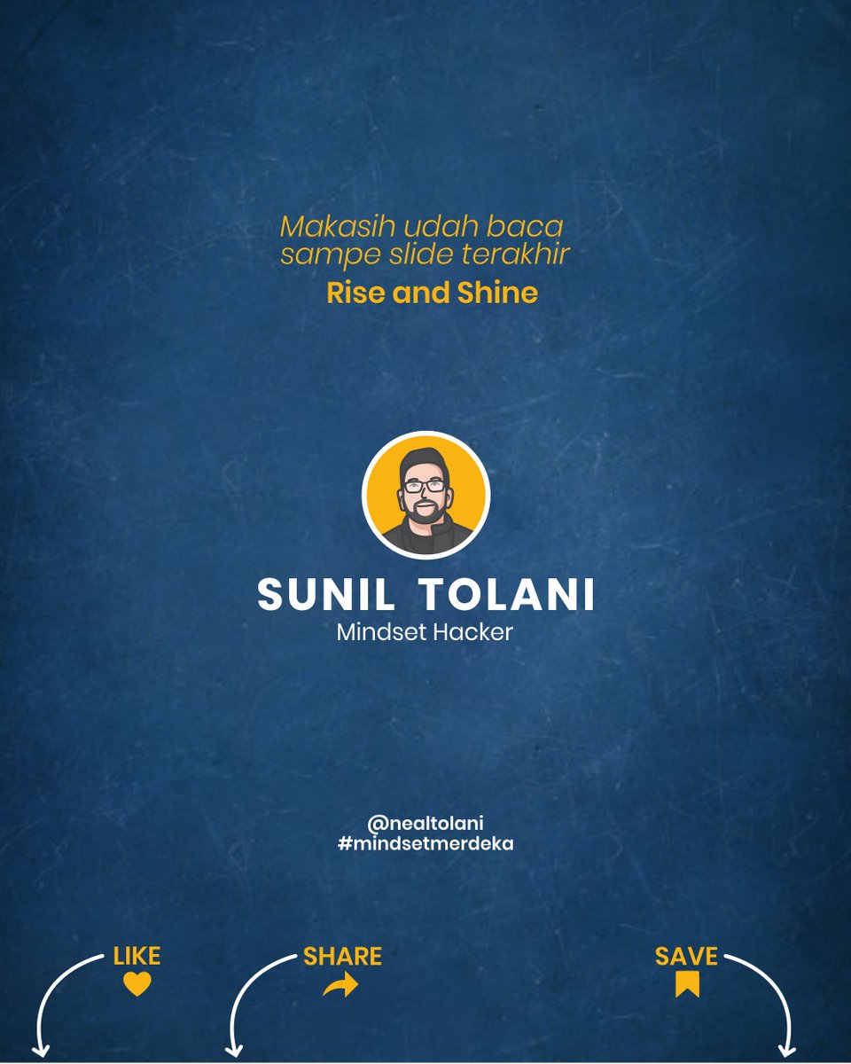 nealtolani's tweet photo. Hidup cuma sekali fellas. Kalo bisa nih ya. Kita hidup, mati, lalu berarti. Jangan sampe sebaliknya ya. Tebar sebanyak-banyak value elu ke banyak orang.

RISE and SHINE

Sunil Tolani⁣
⁣⁣⁣⁣#MindsetMerdeka⁣⁣⁣⁣⁣⁣⁣⁣⁣⁣⁣⁣⁣⁣⁣⁣⁣⁣⁣⁣⁣⁣⁣⁣⁣⁣⁣⁣⁣⁣⁣⁣⁣⁣ https://t.co/2wau3FZVeo