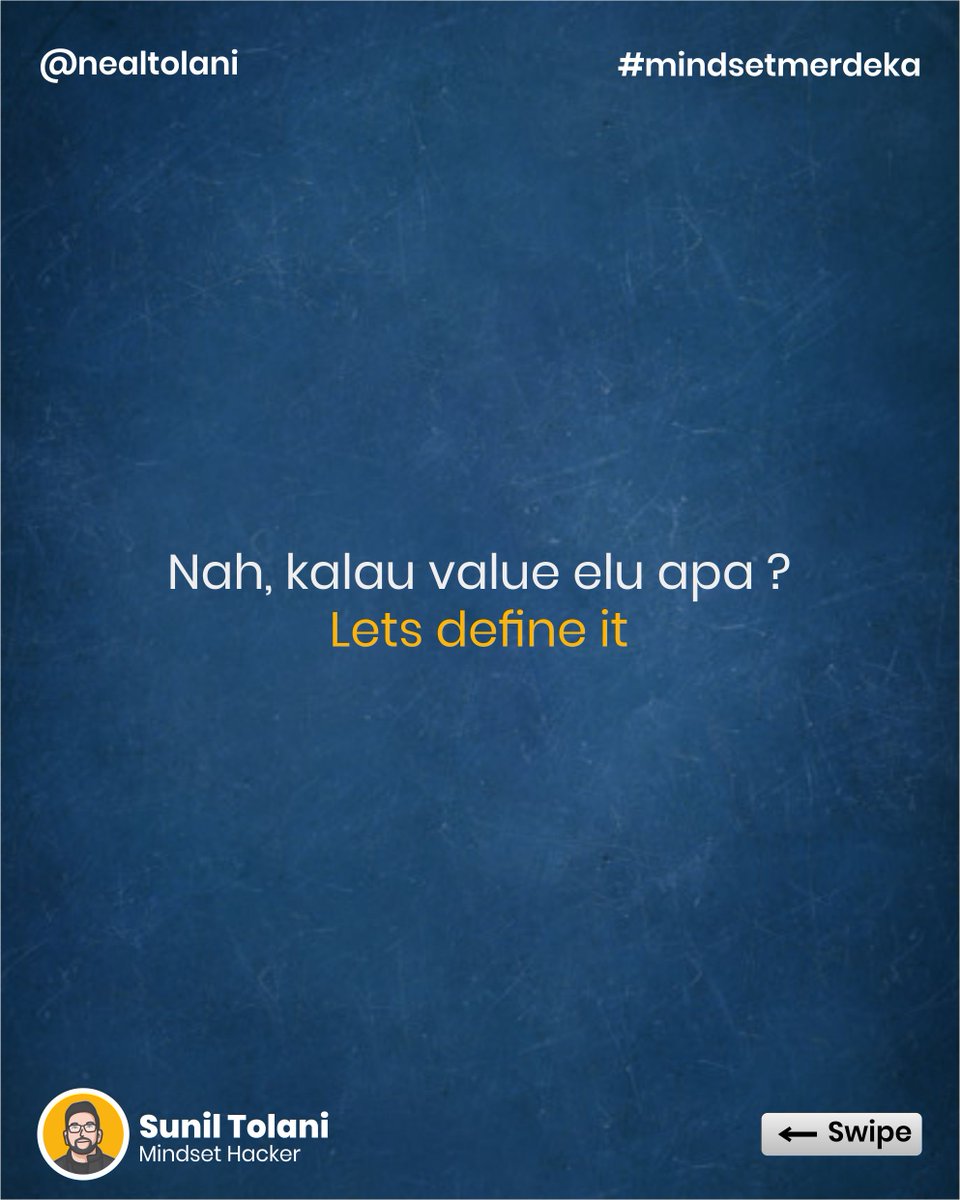 nealtolani's tweet photo. Hidup cuma sekali fellas. Kalo bisa nih ya. Kita hidup, mati, lalu berarti. Jangan sampe sebaliknya ya. Tebar sebanyak-banyak value elu ke banyak orang.

RISE and SHINE

Sunil Tolani⁣
⁣⁣⁣⁣#MindsetMerdeka⁣⁣⁣⁣⁣⁣⁣⁣⁣⁣⁣⁣⁣⁣⁣⁣⁣⁣⁣⁣⁣⁣⁣⁣⁣⁣⁣⁣⁣⁣⁣⁣⁣⁣ https://t.co/2wau3FZVeo