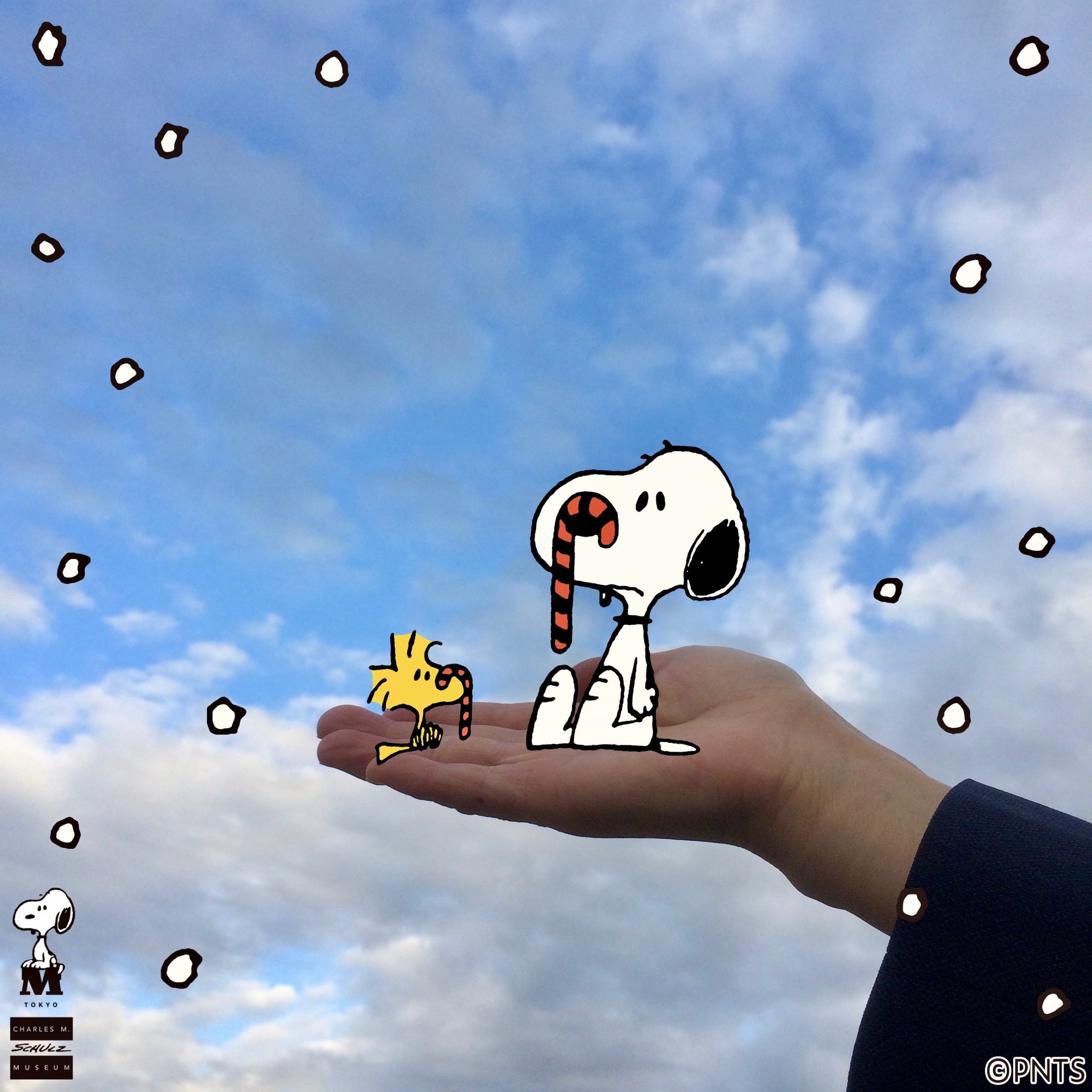 Snoopy Museum Tokyo 公式アプリ スヌーピーを探せ にクリスマスarが登場です スヌーピー ミュージアム公式アプリケーション スヌーピーを探せ By Snoopy Museum Tokyo に 12月25日までの期間限定でクリスマス バージョンのスヌーピーたちが
