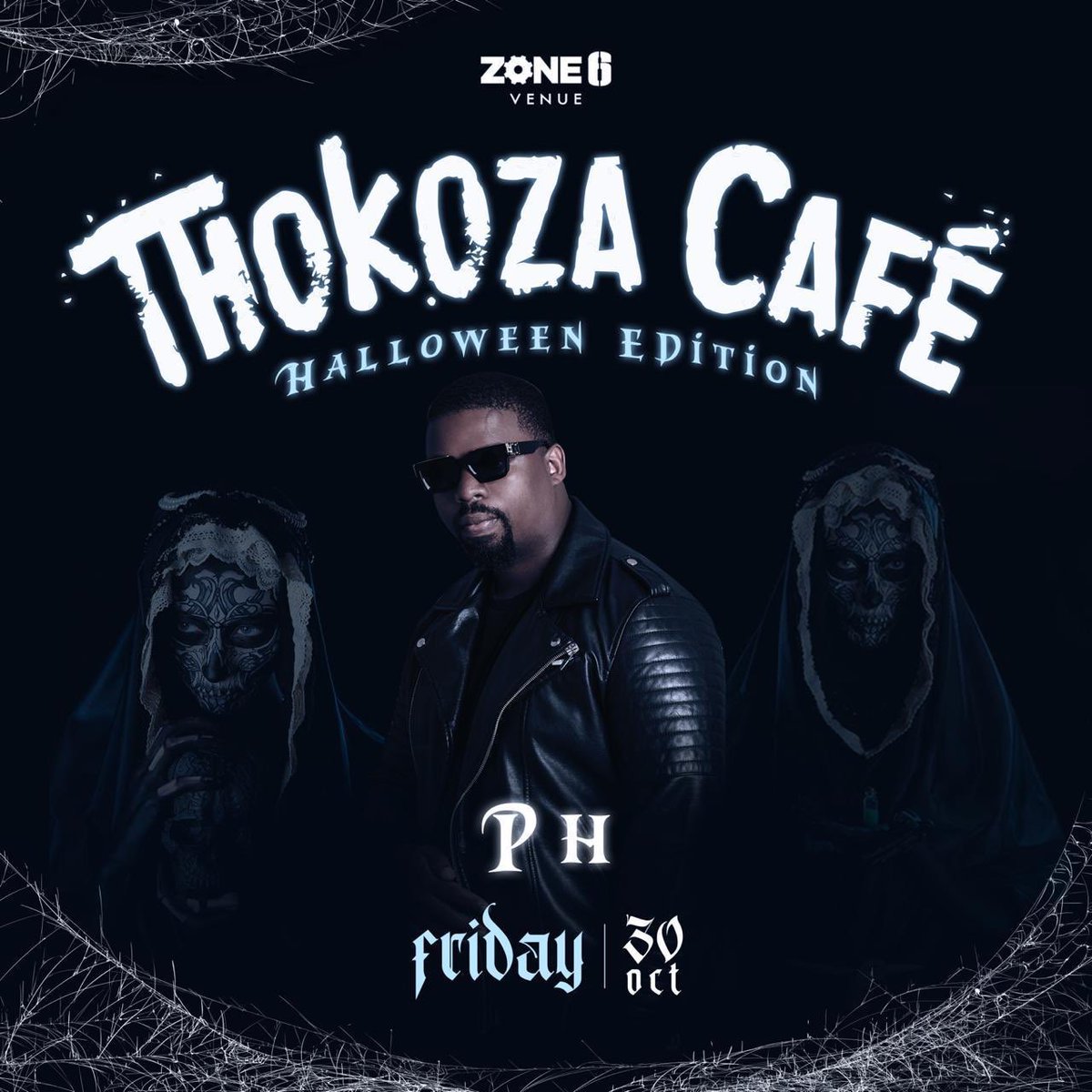 ANDFRIENDSJHB's tweet photo. Doors open at 4pm , limited space available so please arrive early . 🚨🚨
#ThokozaCafe 
Halloween Edition. 👻 👻 https://t.co/F9MAv3xWs4