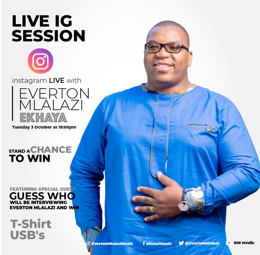 EvertonMlalazi's tweet photo. After the release of our long awaited single #Ekhaya 
We thought it important to bring an IG Session with somebody everybody is following. Can you guess who?

Stand a chance to win a #Ekhaya Hamper if you can guess the Artist. https://t.co/g261EKg94d