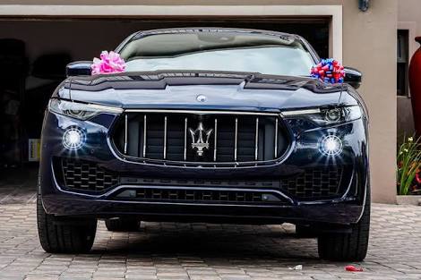  #Bushiri The state says it believes two vehicles, a Bentley and a Maserati and others where illegally taken to Malawi.This includes this Maserati he is said to have bought for his daughter.