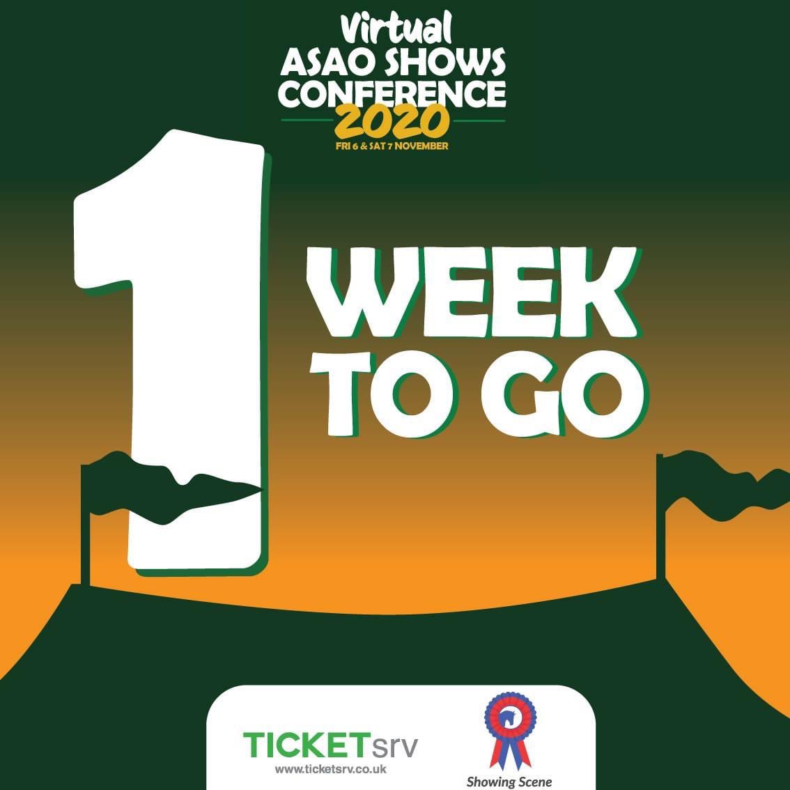 ASAOshows's tweet photo. The dawn of the next Chapter is just a week away!

Join us over on Facebook next Fri - Sat as we reunite the Shows Industry for the first ever Virtual ASAO Shows Conference.

Headline Sponsors: @ShowingScene &amp; @TICKETsrv https://t.co/5IueGMpw3J