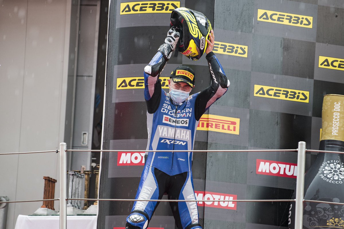 Wishing #bLUcRU rider <a href="/AndyVERDOIA/">Andy Verdoïa25</a> a very Happy 18th Birthday! Celebrate it like it’s your first #WorldSSP win Andy 🎉

#YamahaRacing | #WorldSBK