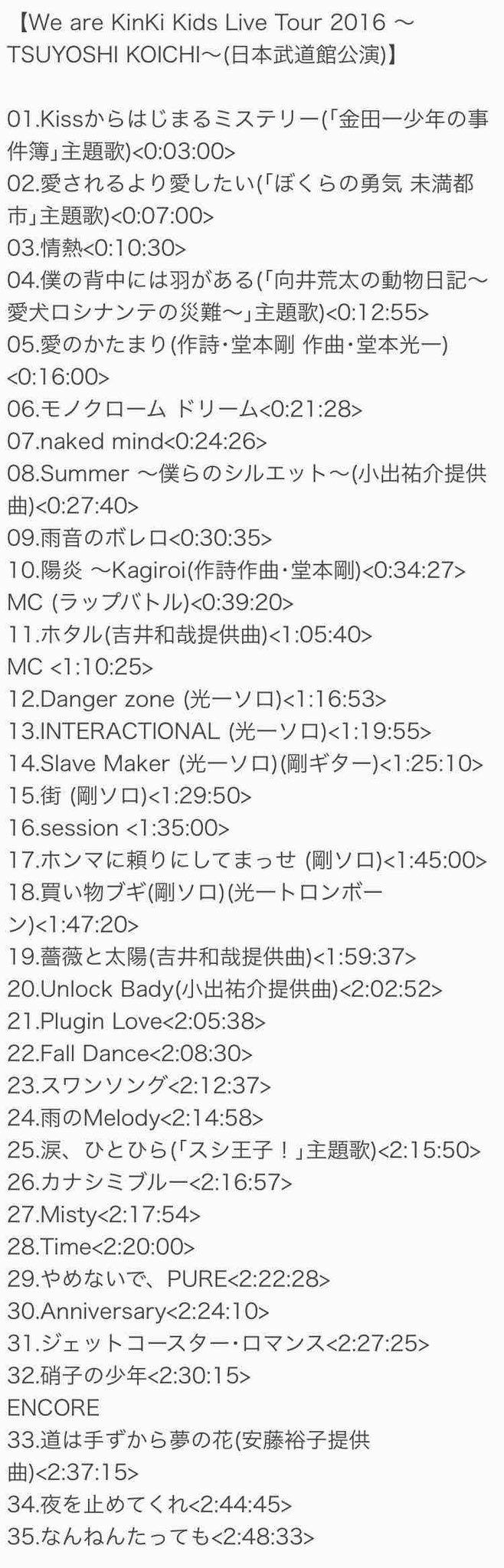 ルナティックライブ 16 セトリ ルナティックライブ 16 セトリ