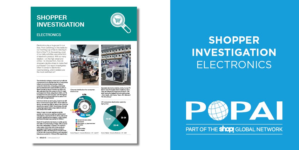 popaiuki's tweet photo. The UK #electronics industry is huge. With such a wide range of choice, how do shoppers decide where and when to shop? https://t.co/H3aaW41MTL #consumerelectronics #Retail #Retailinsights #Retailtrends #Retailreports #retailmarketing https://t.co/ddjYcJti4O