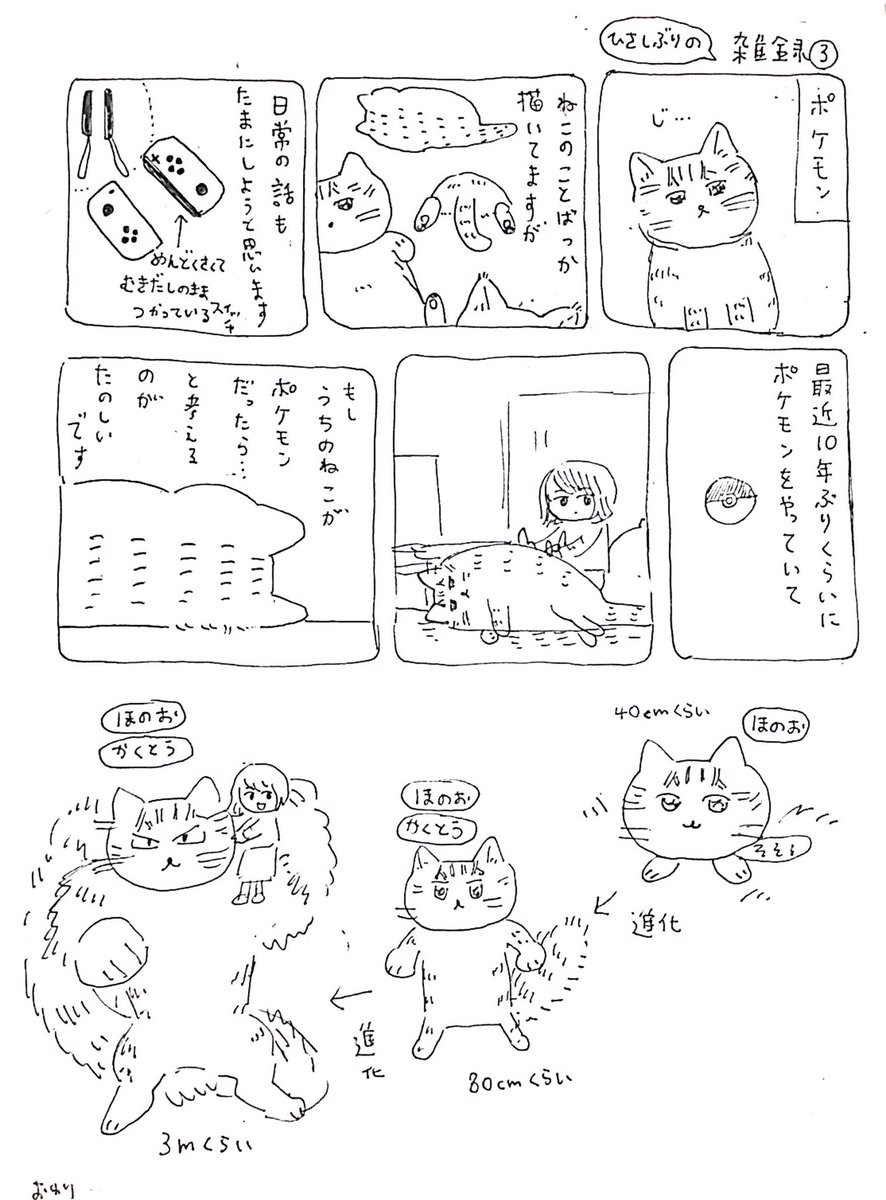 ねこの話になってしまった 