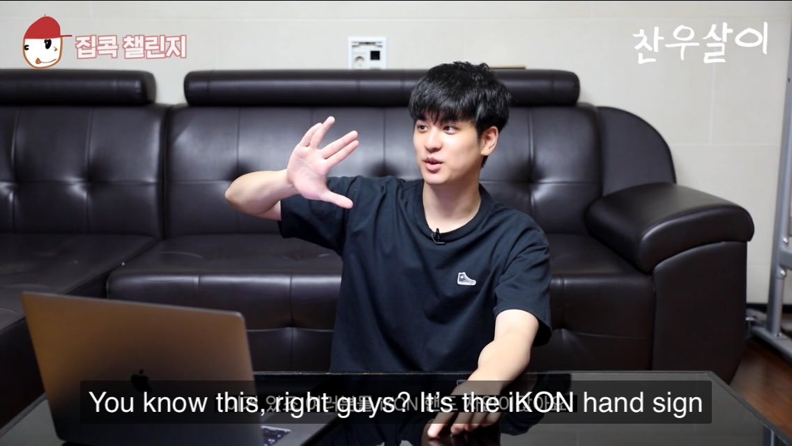 YES iKON HAND SIGN🖖🏻