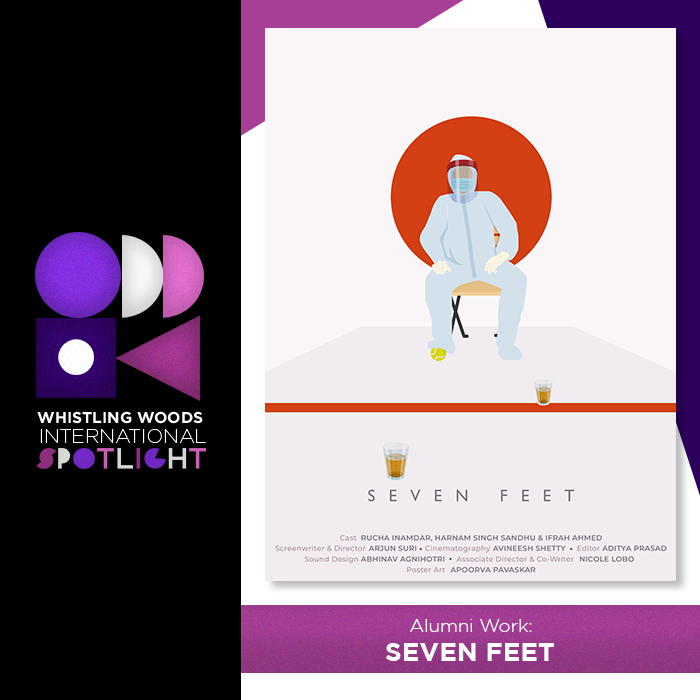 Whistling_Woods's tweet photo. Congratulations to our #WWIAlumni from School of Filmmaking Arjun Suri, Avineesh Shetty, Abhinav Agnihotri, Nicole Lobo, and Harnam Singh Sandhu from Actors' Studio for their work in the film 'Seven Feet'.

#DoWhatYouLove
#ManifestStories
#WWISchoolOfFilmmaking
#WWIActorsStudio https://t.co/WbtrJ98GrA