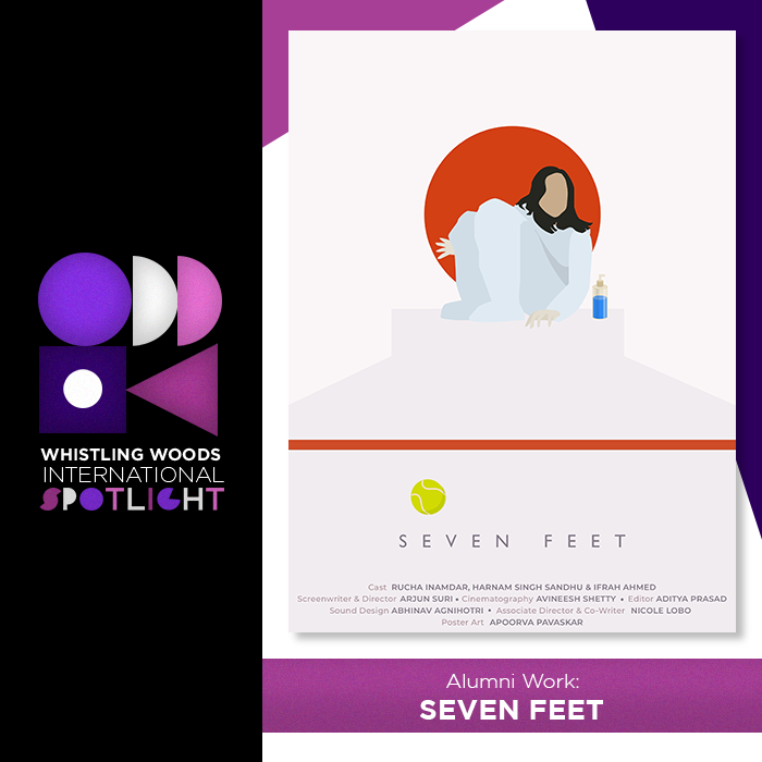 Whistling_Woods's tweet photo. Congratulations to our #WWIAlumni from School of Filmmaking Arjun Suri, Avineesh Shetty, Abhinav Agnihotri, Nicole Lobo, and Harnam Singh Sandhu from Actors' Studio for their work in the film 'Seven Feet'.

#DoWhatYouLove
#ManifestStories
#WWISchoolOfFilmmaking
#WWIActorsStudio https://t.co/WbtrJ98GrA