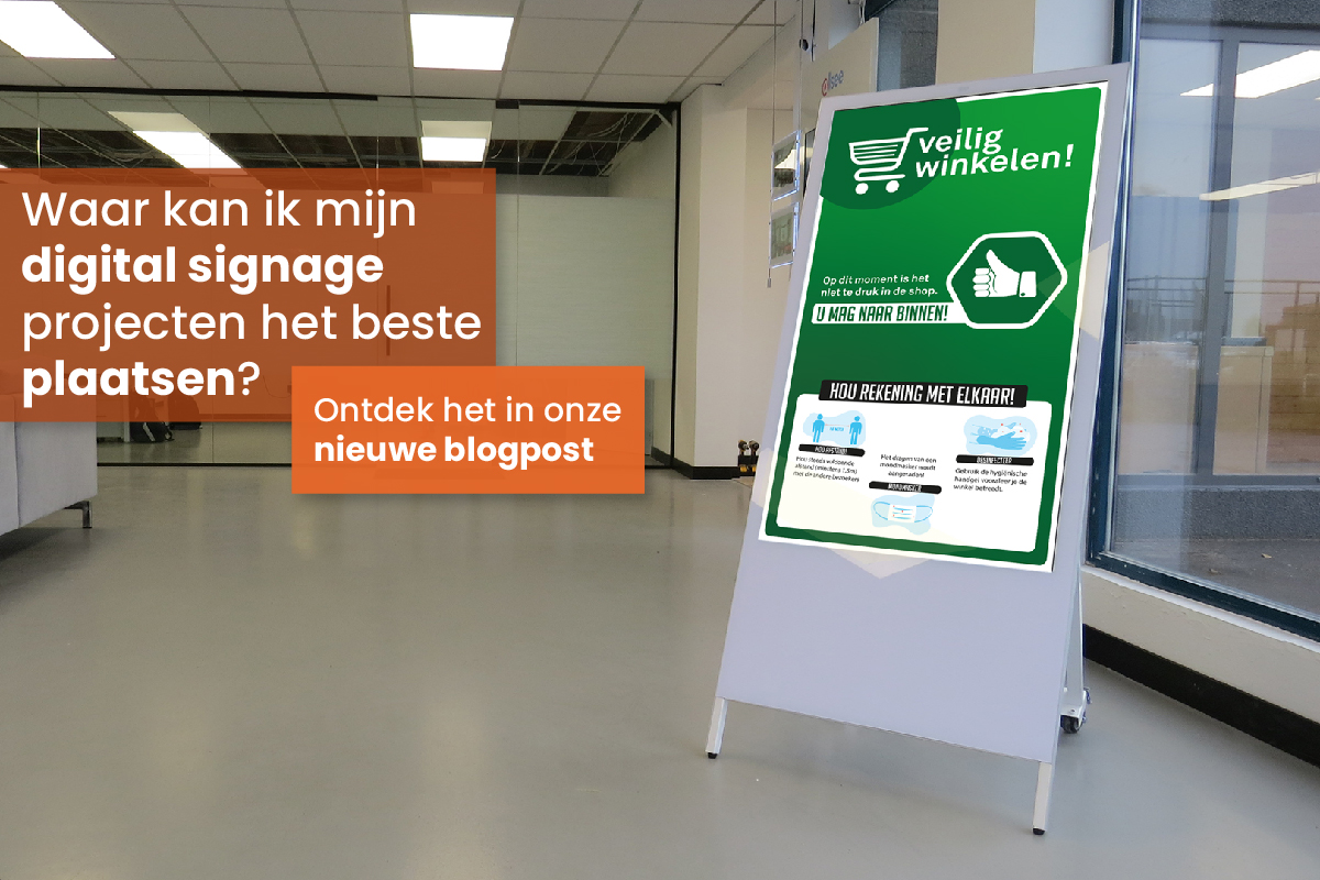 Bij het overwegen van een #digitalsignage systeem moet je niet alleen nadenken over wie je publiek is. Even belangrijk is waar je bezoekers of klanten zich in je gebouw bevinden. 

Waar plaats je je project het best voor een optimaal resultaat? yevisual.be/blog/waar-digi…
