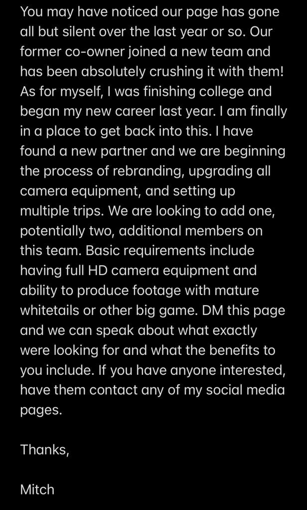 Ready To Hunt tweet media