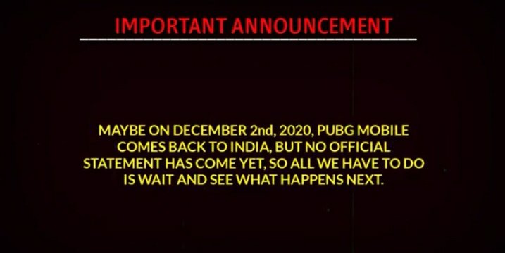 UnNonGamerZ's tweet photo. Big now for #Indian #PUBGMOBILE players.
The @PUBGMOBILE server was shutdown, finally #unbanPUBG process is started.
Read full article here 👇👇
@BkgamingO
Tags : #FAUG #PUBGMOBILEINDIA #PUBGM #pubgIndianversion https://t.co/NAAYuowtjh