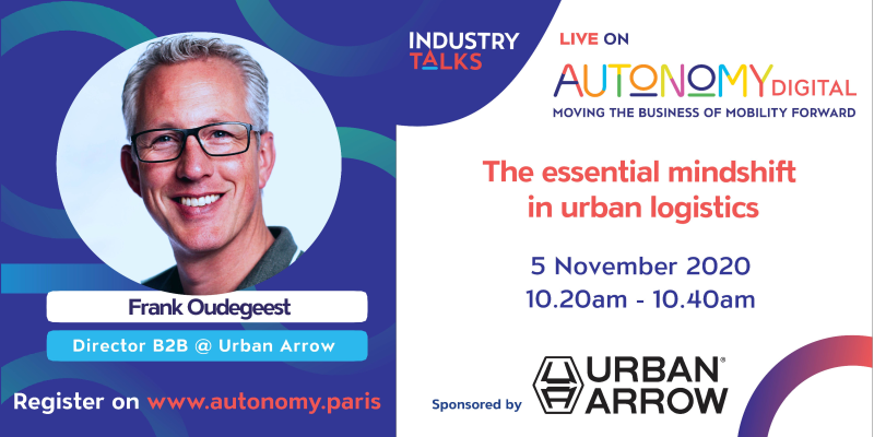 cargobikefest's tweet photo. "The essential mindshift in urban logistics"

Join Frank Oudegeest of @UrbanArrowcom as he delivers his keynote at @AUTONOMY.

📅 Thu 5th Nov 1020-1040

ℹ️ Info 👉 https://t.co/ojI5qobn29
📝 Register (it's not too late!) 👉 https://t.co/hZCX2Qt5bB

#DecadeoftheCargoBike https://t.co/XOnNUlk3v2