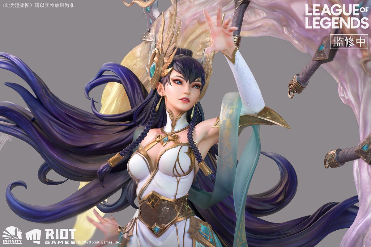 Infinity Studio Irelia League of Legends LOL 1/4 H63cm Licensed 天