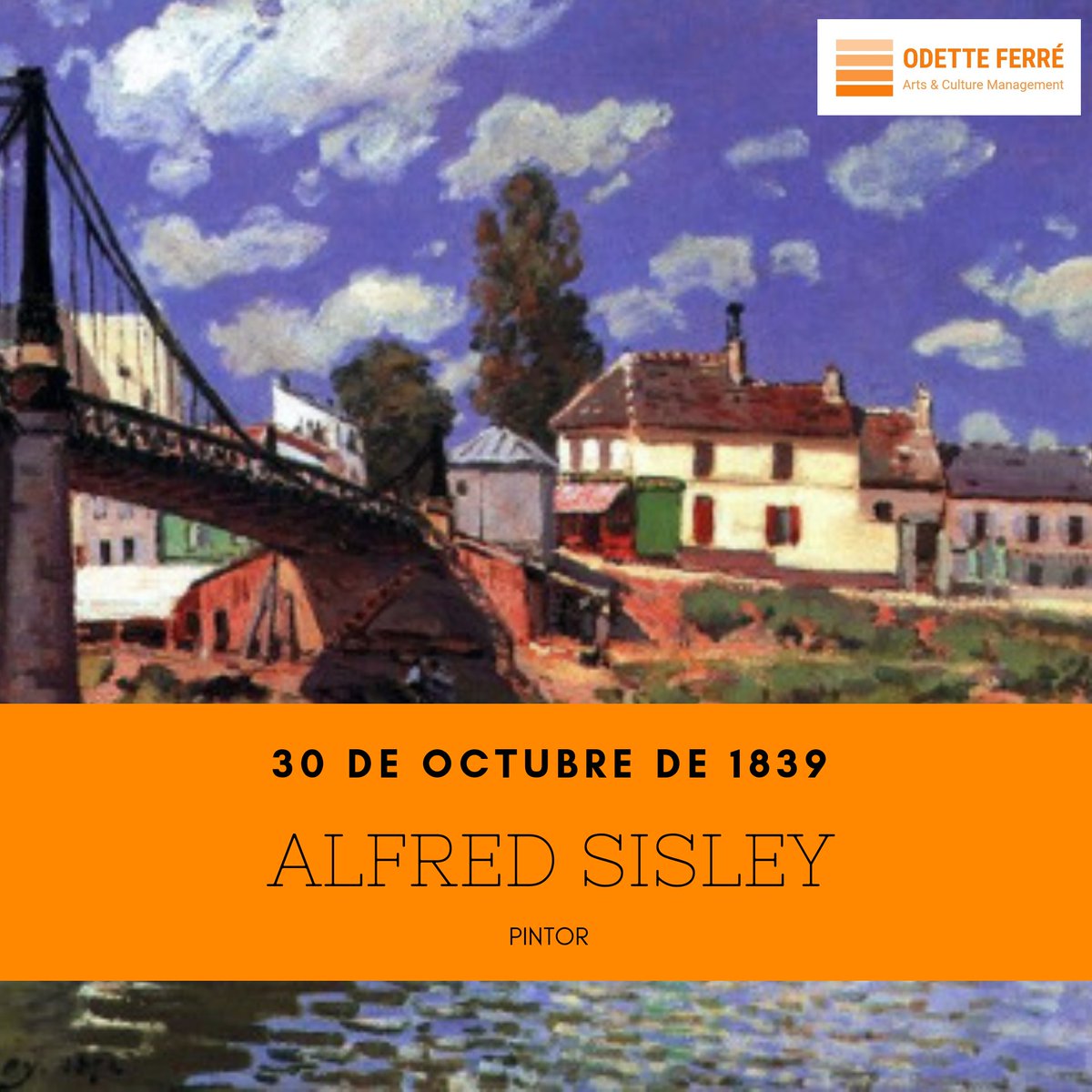 Un 30 de octubre nacieron el escritor #paulpellisson, la pintora #angelicakauffmann, el poeta #andrechenier, el pintor #AlfredSisley 

#30DeOctubre #TalDiaComoHoy