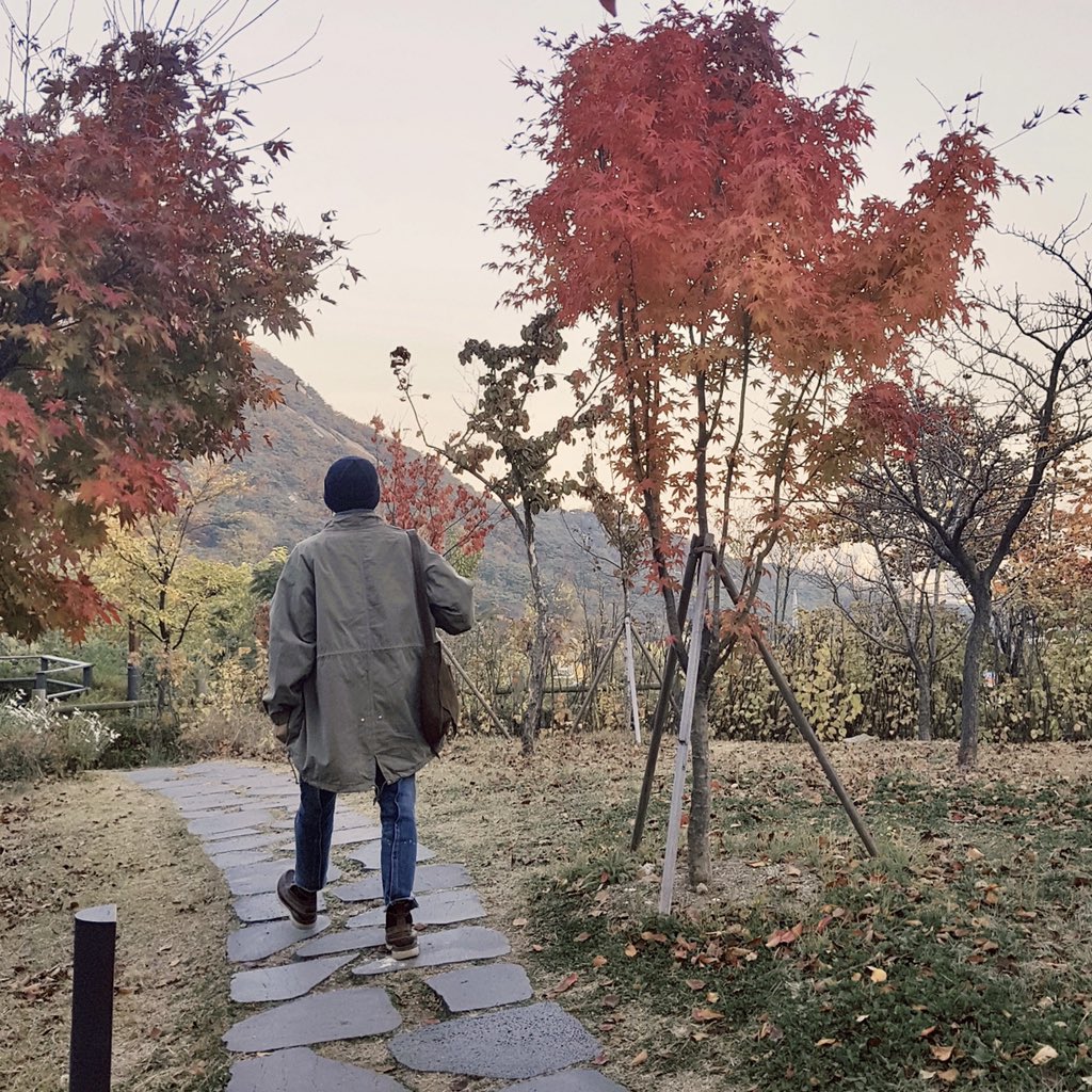 btspiics1's tweet photo. @BTS_twt Joonie the Nature boy 🍃🍁🍂 https://t.co/XBEgwQsB3L