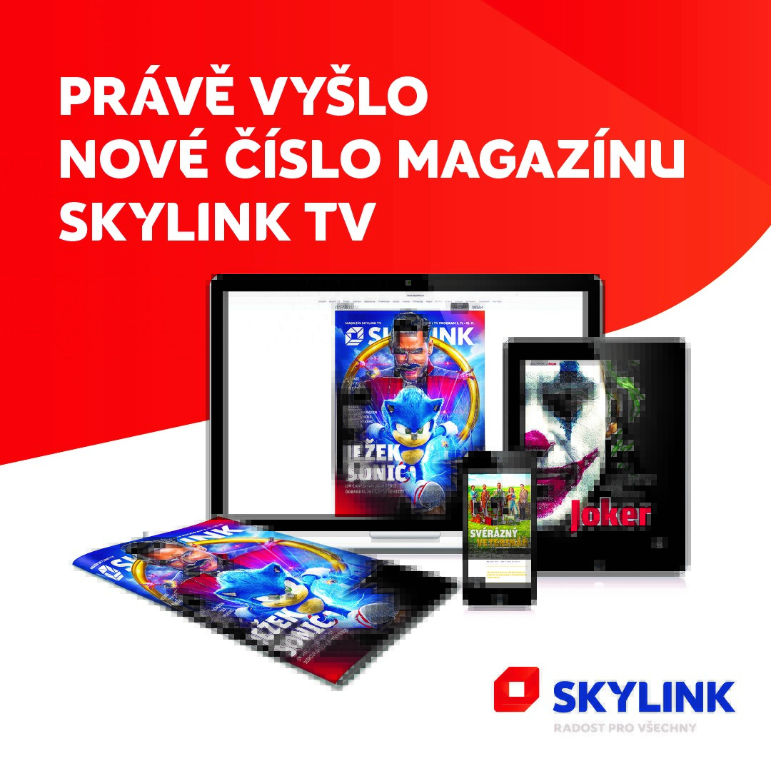 Pozor❗️Právě vyšlo nové vydání našeho Skylink TV Magazinu! Podívejte se, co jsme si pro vás připravili tentokrát.📰🍂

✔Magazín Skylink pro PC a Mac najdete na read.skylink.cz
✔iPad a iPhone: bit.ly/Skylink-magazi…
✔Android: bit.ly/Skylink-magazi…