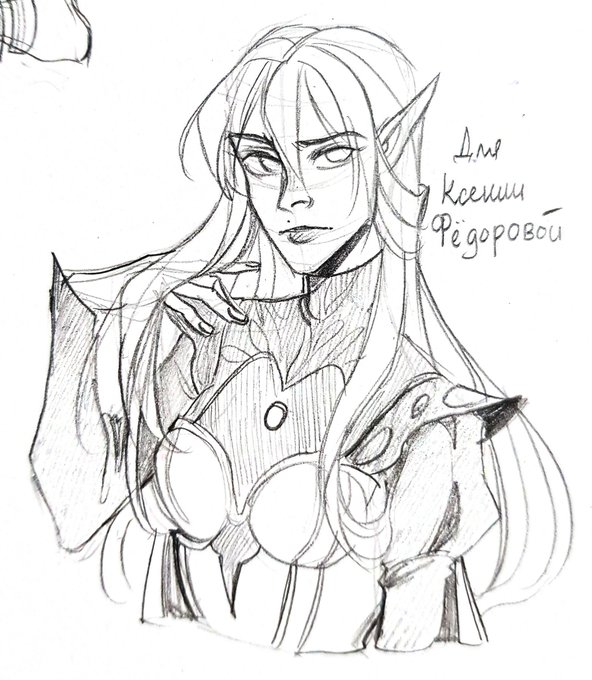 ?? Some sketches of my followers' ocs
Is it getting hot here ..(?) 
