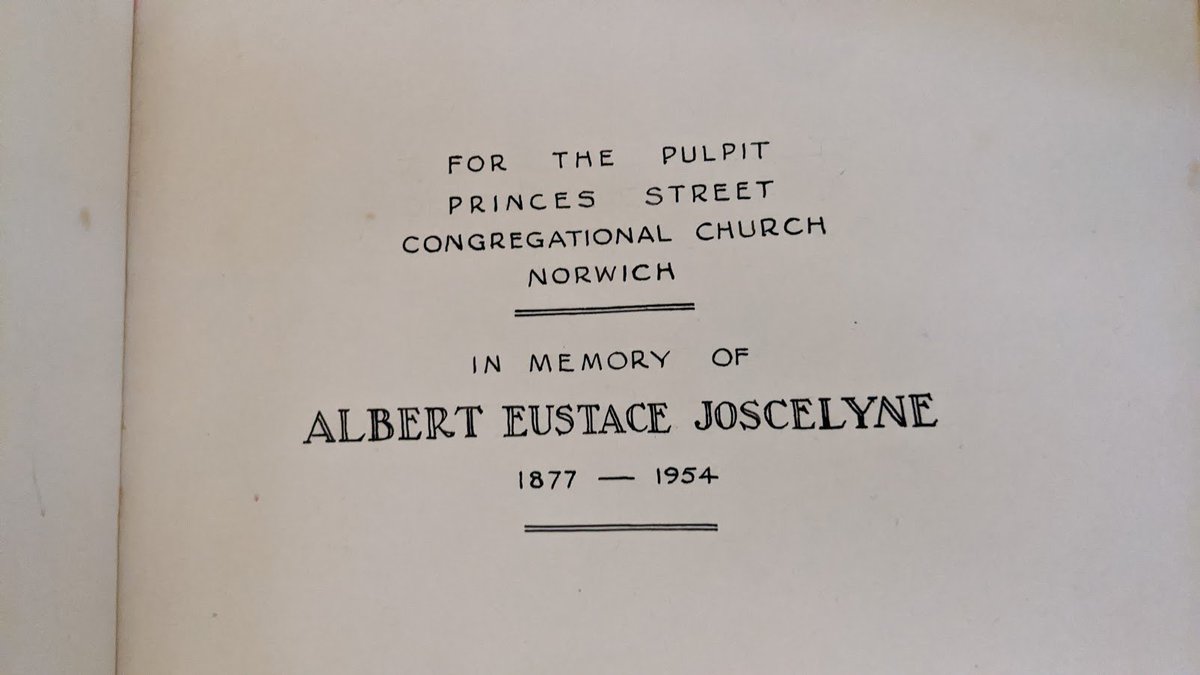 The books were filled with inscriptions and dedications. They were a beautiful record of 200 years of people caring and praying for each other in Princes Street URC.