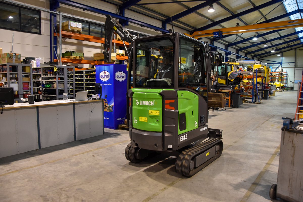 Limach Electric Construction Equipment tweet media