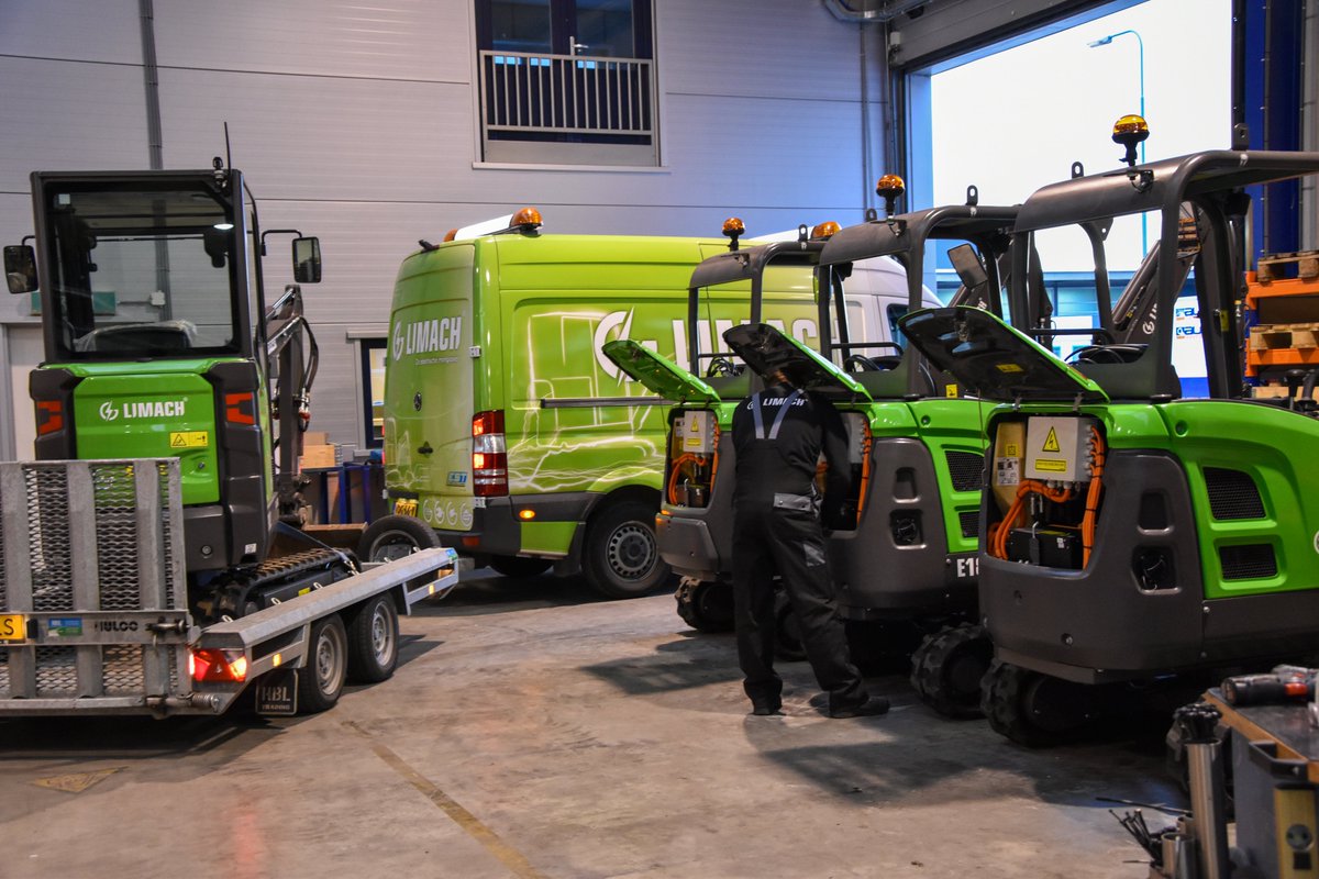 Limach Electric Construction Equipment tweet media