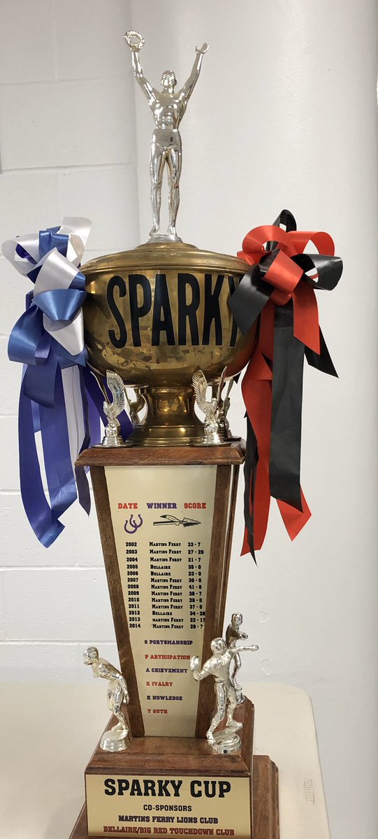 MarkCookAD's tweet photo. Today’s events...football 🏈 @ Purple Rider Stadium vs. Bellaire. Kickoff @ 7:00pm.
*Watch live on MeTV.
*Tape delay on Fox9.
*Watch on the MFCSD YouTube website. Dave and Dave @ 6:50pm. Sponsored by Hanover Fuel Stop.
*Donate using Venmo @Martins-Ferry-Purple-Riders. https://t.co/hHdUrqnVxA