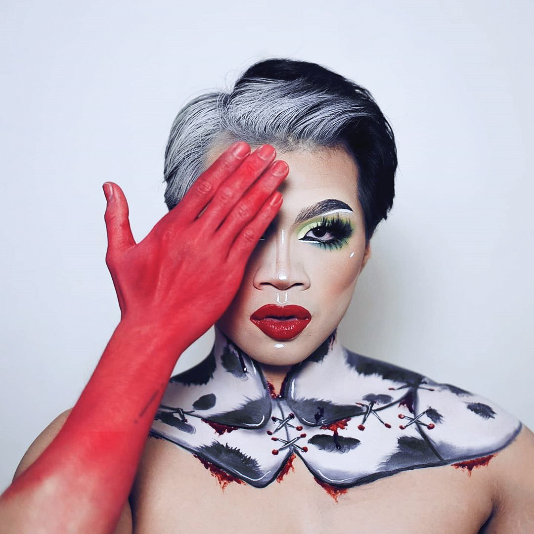 strokesbeautyph's tweet photo. "To see her is to take a sudden chill!"🥶 @gerrydoctora 's Cruella De Vil look is a Brow-lloween trick and treat that YOU can recreate using The Brow Artist Collection! Shop via the link in our bio, Boo-tiful!👻💚 #BrowtifulAnyDay #BeautifulAnyDay #StrokesBeautyLab #StrokesGlobal https://t.co/CahP1XvEyr