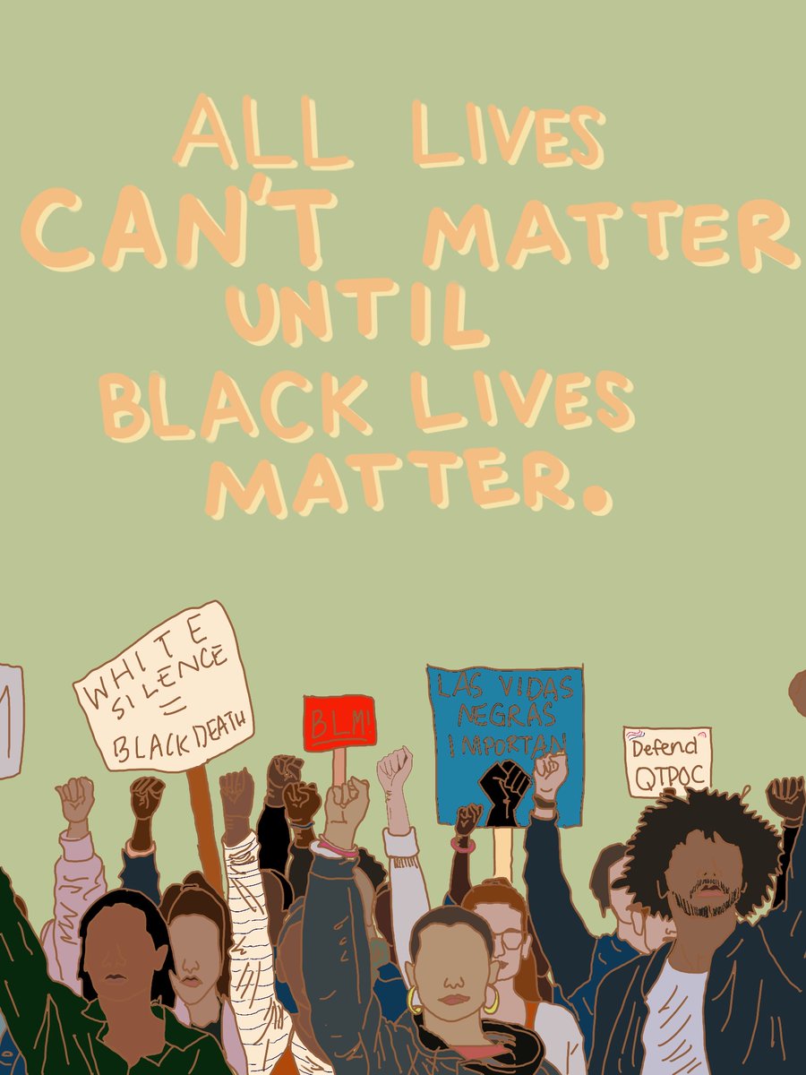 PSUProjectUnity's tweet image. "All lives can't matter until Black Lives Matter" - A beautiful piece and important message done by artist Kristen Byrne for the theme "Together We Walk". Want to participate in Project Unity? Visit our website for more info: sites.psu.edu/projectunity/ #WeStandinUnity