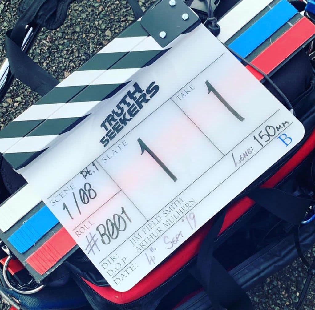 TheScarletGrace's tweet photo. Truth seekers out now on @primevideouk !!👻 loved working on this with such an amazing cast and crew<3 STREAM NOW!! @PrimeVideo @ratbanjos @flidby #truthseekers #amazonprime https://t.co/Q4XxdDjif5